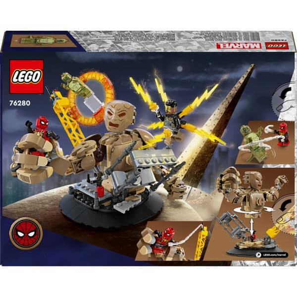 LEGO Marvel Spider-Man mot Sandman: Slutstriden Set 76280