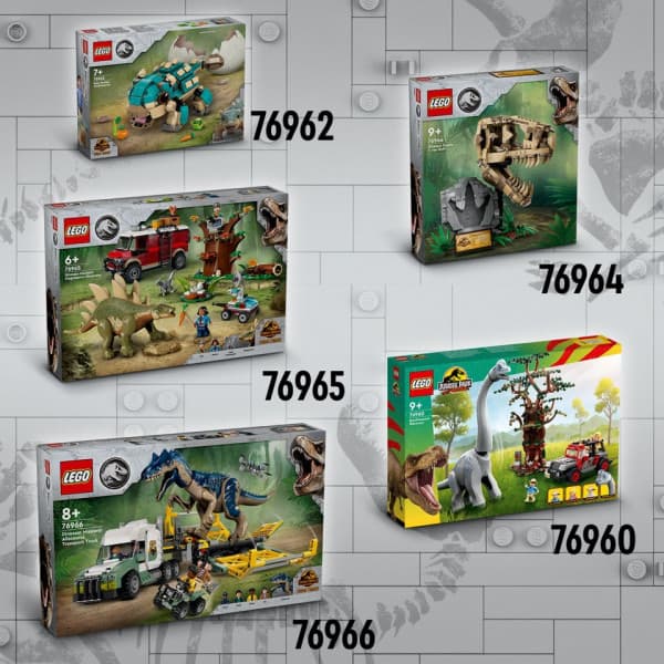 LEGO Jurassic World 76962 - Pikku-Bumpy: Ankylosaurus