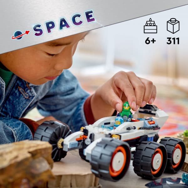 LEGO City Space 60431 - Avaruustutkimuskulkija ja vieras elämänmuoto
