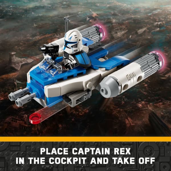LEGO Star Wars 75391 - Kapteeni Rexin Y-wing™‑mikrohävittäjä