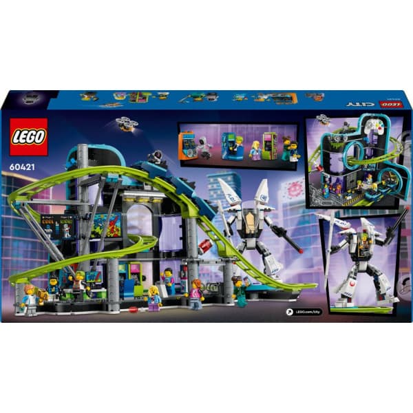 LEGO My City 60421 - Robottimaailman vuoristorata