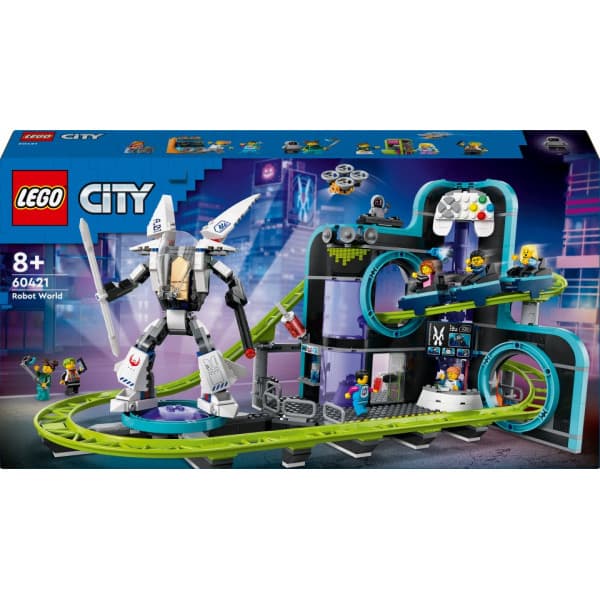 LEGO My City 60421 - Robottimaailman vuoristorata