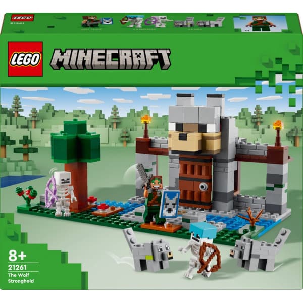 LEGO Minecraft Vargfästningen Lekset med fort 21261