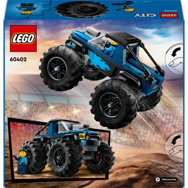 LEGO City Blå monstertruck Terrängbilsleksak 60402