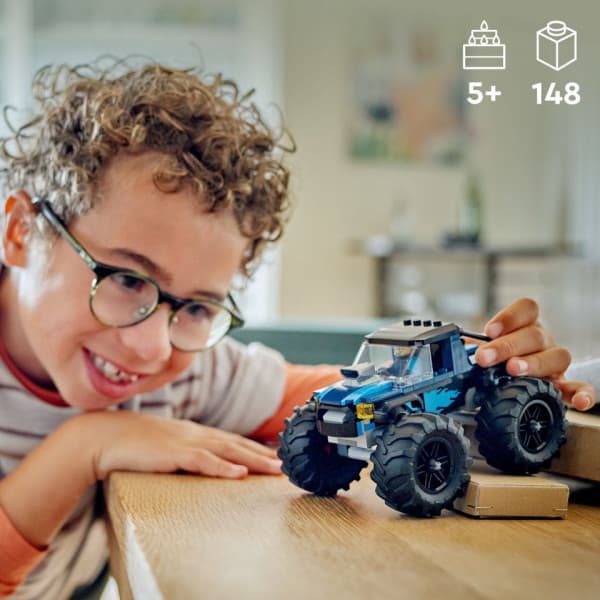 LEGO City Blå monstertruck Terrängbilsleksak 60402