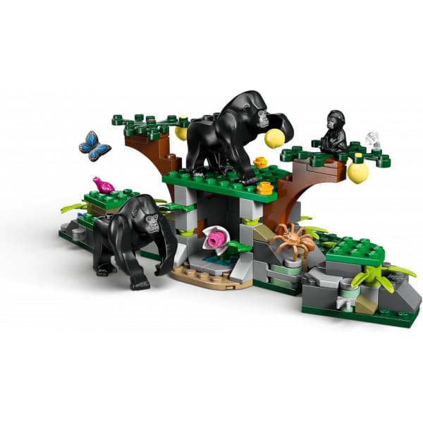LEGO City Exploration 60437 - Viidakkotutkijan helikopteri leirissä