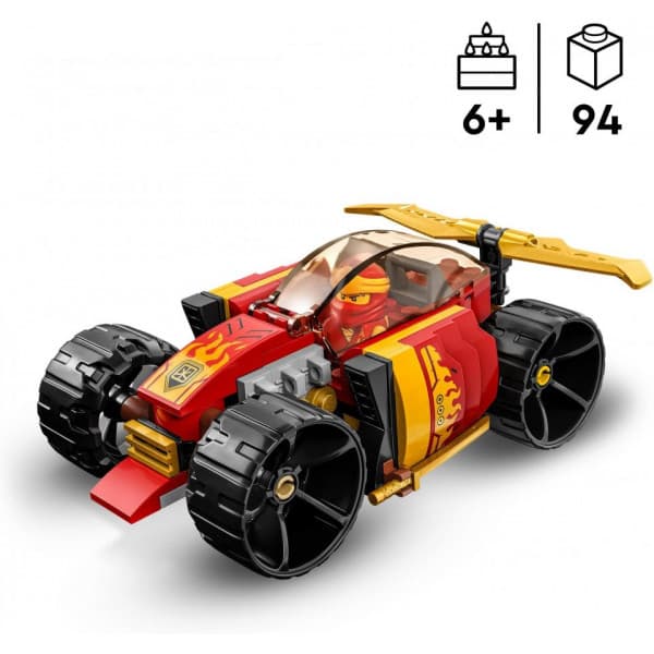 LEGO NINJAGO Kais ninjaracerbil EVO 71780 Bygg- och lekset (94 delar)
