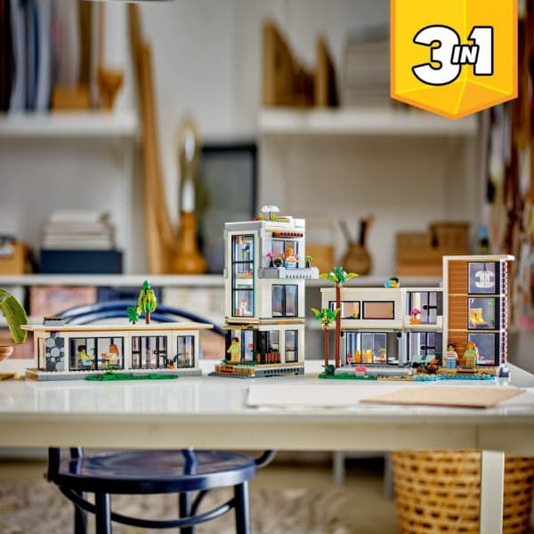 LEGO Creator 3in1 Modernt hus Lekset för barn 31153