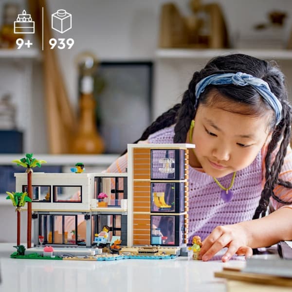 LEGO Creator 3in1 Modernt hus Lekset för barn 31153
