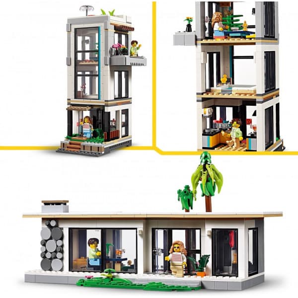 LEGO Creator 3in1 Modernt hus Lekset för barn 31153