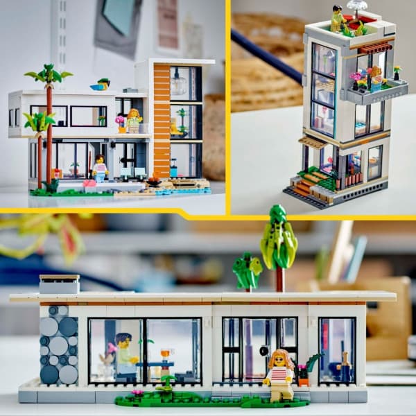LEGO Creator 3in1 Modernt hus Lekset för barn 31153