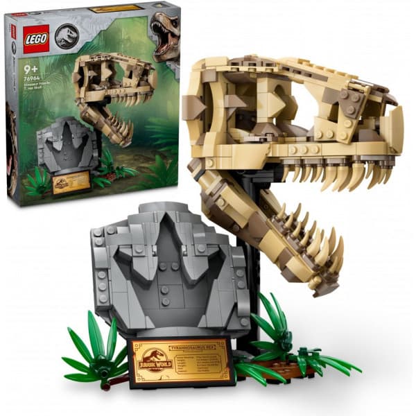 LEGO Jurassic World 76964 - Dinosaurusfossiilit: T. rexin pääkallo