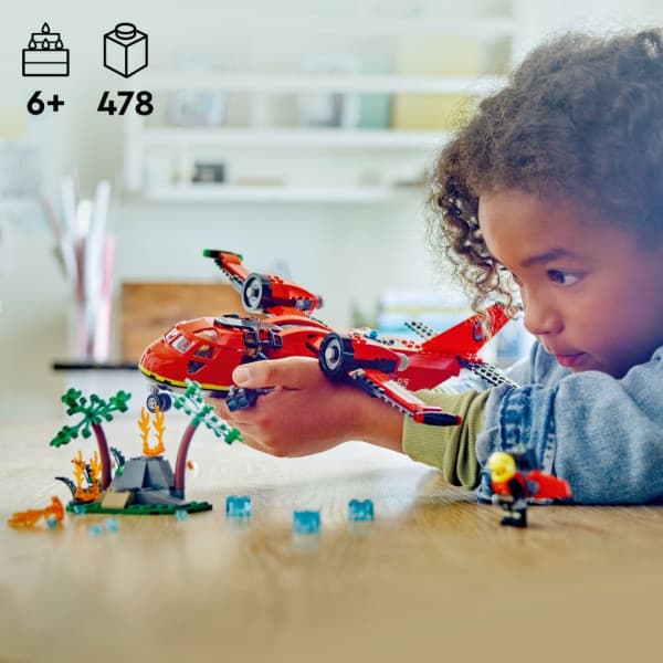 LEGO City Brandräddningsplan Bygg- och lekset 60413