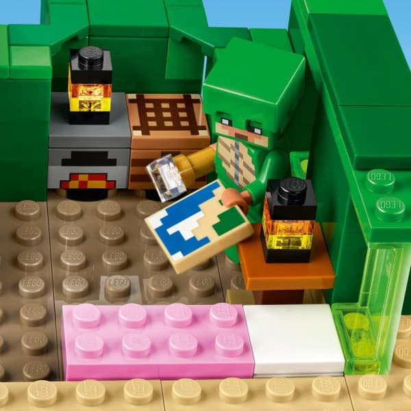 LEGO Minecraft 21254 - Kilpikonnarannan talo