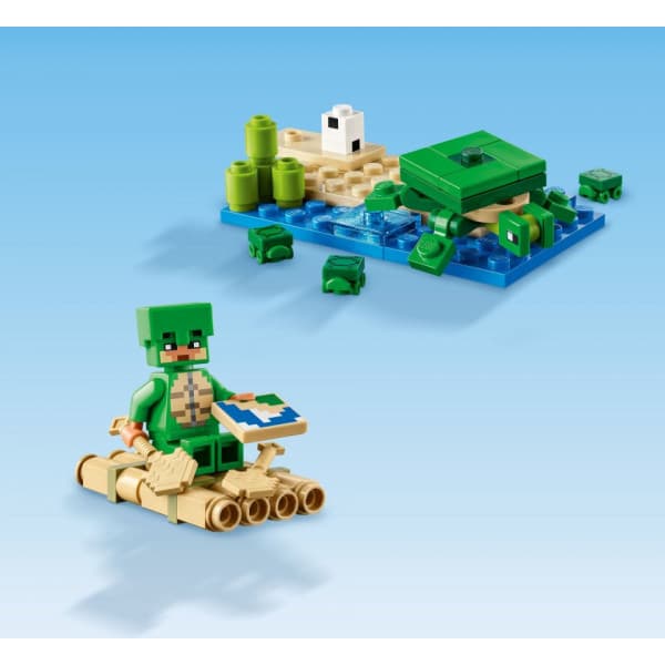 LEGO Minecraft 21254 - Kilpikonnarannan talo