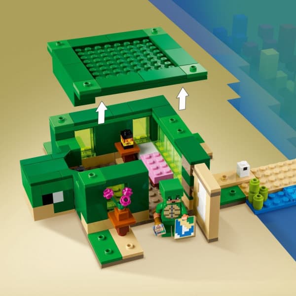 LEGO Minecraft 21254 - Kilpikonnarannan talo