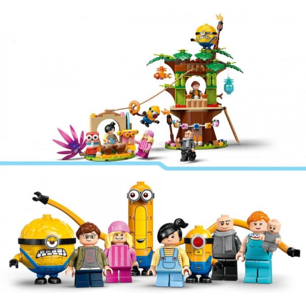 LEGO Minions 75583 - Kätyrien ja Grun kotitalo