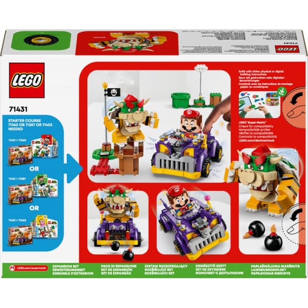 LEGO Super Mario 71431 - Bowserin muskeliauto ‑laajennussarja