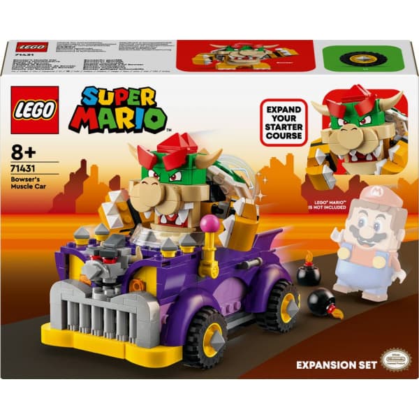 LEGO Super Mario 71431 - Bowserin muskeliauto ‑laajennussarja