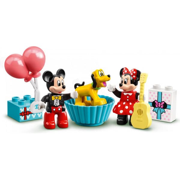 LEGO DUPLO ǀ Disney Musse och Mimmis födelsedagståg 10941 Byggleksak (22 delar)