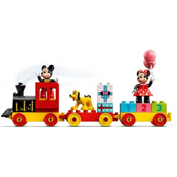LEGO DUPLO ǀ Disney Musse och Mimmis födelsedagståg 10941 Byggleksak (22 delar)