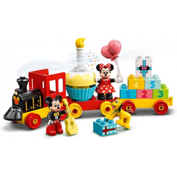 LEGO DUPLO ǀ Disney Musse och Mimmis födelsedagståg 10941 Byggleksak (22 delar)