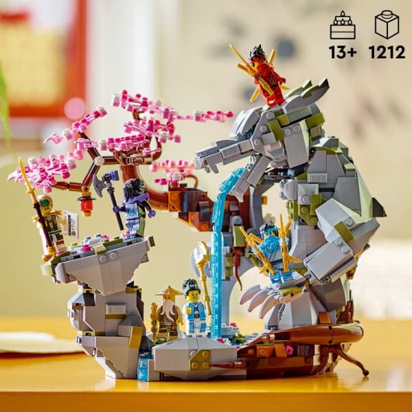 LEGO Ninjago 71819 - Lohikäärmeen kivipyhättö