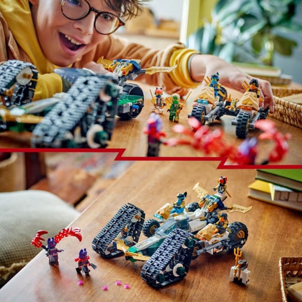 LEGO NINJAGO Ninjornas kombofordon 4-i-1-leksak 71820