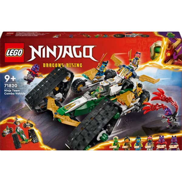 LEGO Ninjago 71820 - Ninjatiimin monitoimiajoneuvo