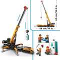 Miniatyrbild 3 av 11: LEGO City Gul mobil byggkran Lekset 60409