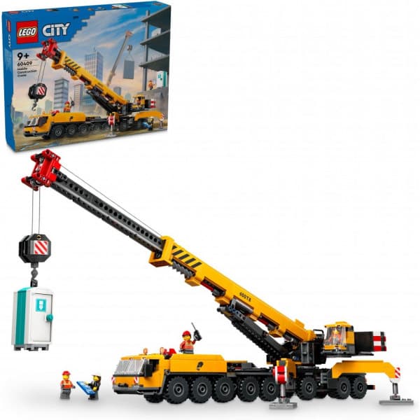 LEGO City Gul mobil byggkran Lekset 60409