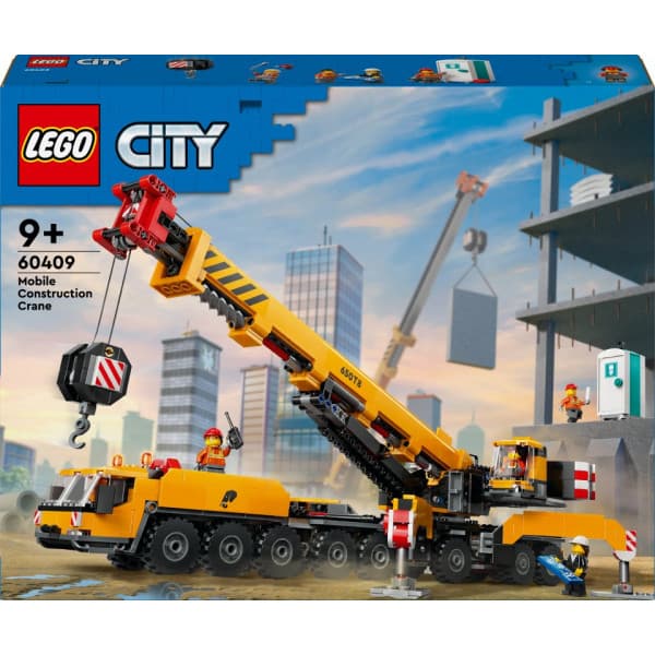 LEGO City Gul mobil byggkran Lekset 60409