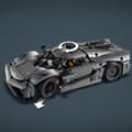 Miniatyrbild 3 av 10: LEGO Technic Koenigsegg Jesko Absolut grå hyperbil 42173