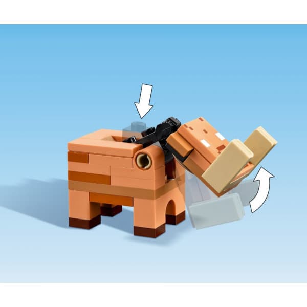 LEGO Minecraft Attack vid Nether-portalen 21255