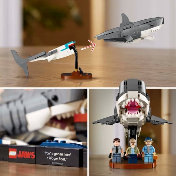 LEGO® Ideas Hajen, Hajgave til voksne 21350