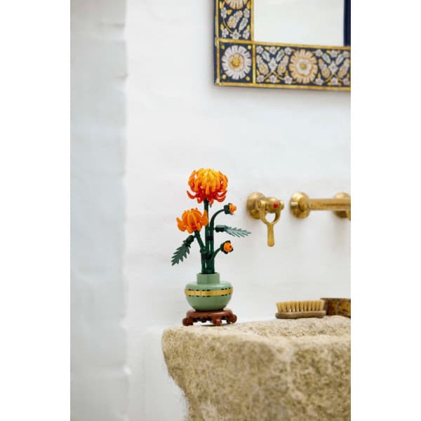 LEGO Icons Krysantemum Byggset med blomsterprydnad 10368