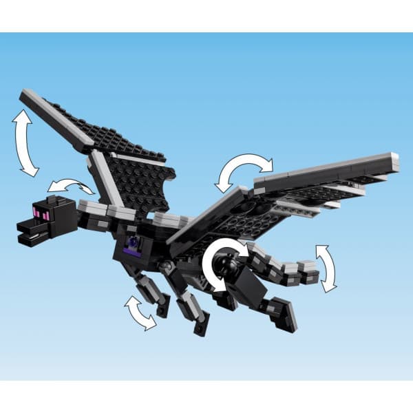 LEGO Minecraft Enderdraken och Endskeppet Leksak 21264