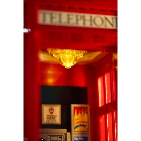 LEGO Ideas Röd telefonkiosk i London Set 21347