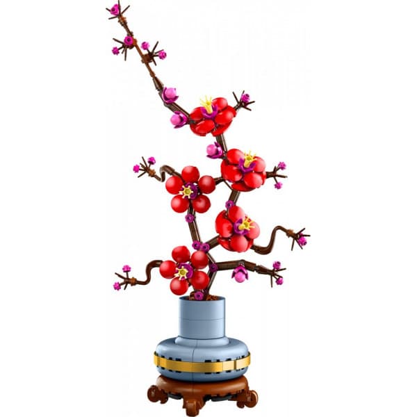 LEGO Icons Plommonblomma Blomsterprydnad att visa upp 10369