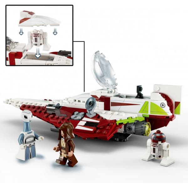 LEGO Star Wars™ Obi-Wan Kenobi’s Jedi Starfighter™ 75333 Byggset (282 delar)