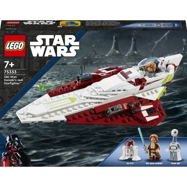 LEGO Star Wars™ Obi-Wan Kenobi’s Jedi Starfighter™ 75333 Byggset (282 delar)