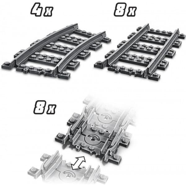LEGO City Trains 60205 - Raiteet