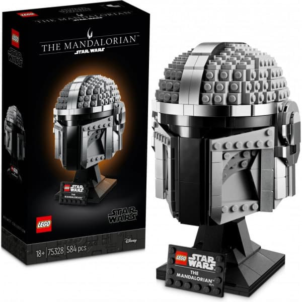 LEGO Star Wars™ The Mandalorian™ Helmet 75328 Byggset (584 delar)