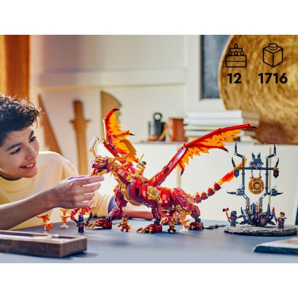 LEGO® NINJAGO® Bevægelsesdrage Eventyrlegetøj 71822