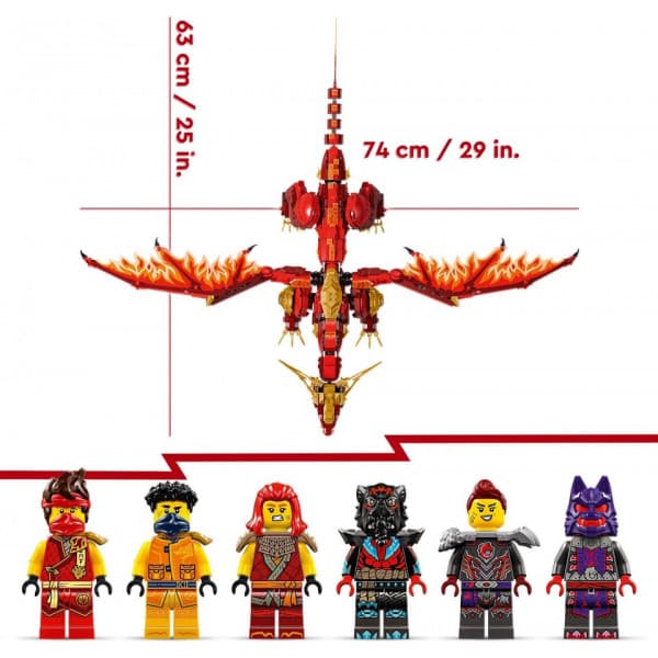 LEGO® NINJAGO® Bevægelsesdrage Eventyrlegetøj 71822