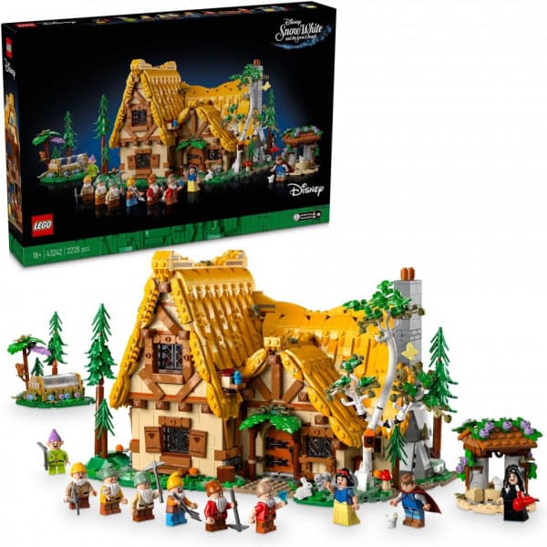 LEGO Disney Snövits och de sju dvärgarnas stuga 43242