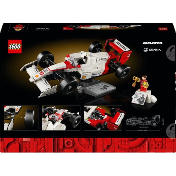 LEGO Icons McLaren MP4/4 & Ayrton Senna Set 10330