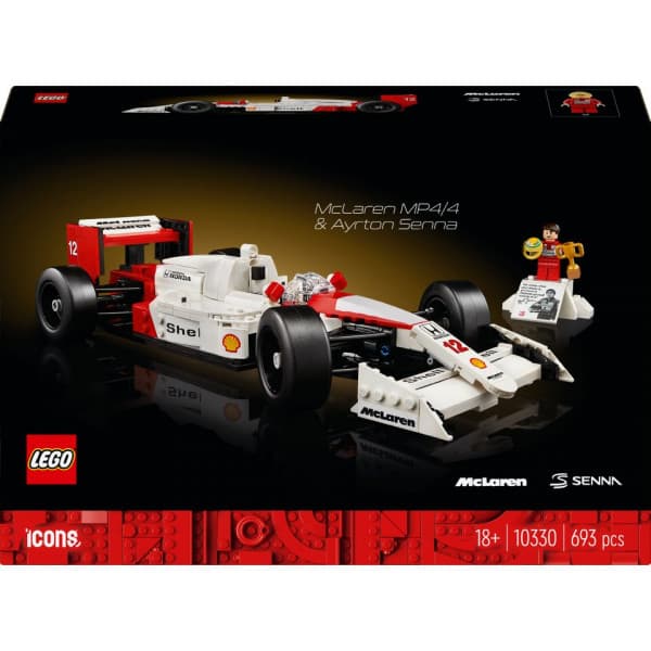 LEGO Icons McLaren MP4/4 & Ayrton Senna Set 10330