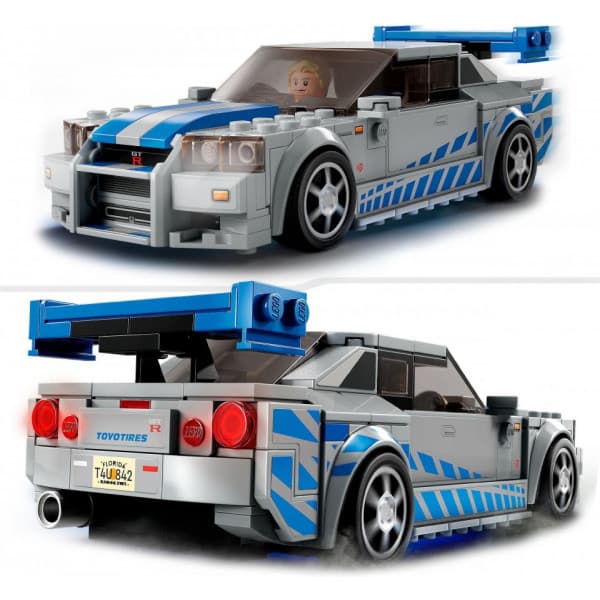 LEGO Speed Champions 76917 - 2 Fast 2 Furious Nissan Skyline GT-R R34