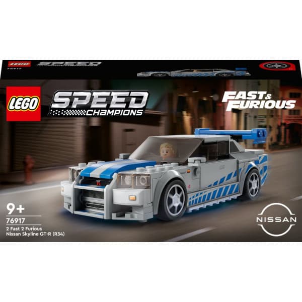 LEGO Speed Champions 76917 - 2 Fast 2 Furious Nissan Skyline GT-R R34